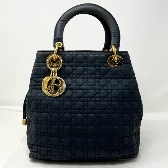 Dior Lady Dior Black with GHW - Picture 1 of 15